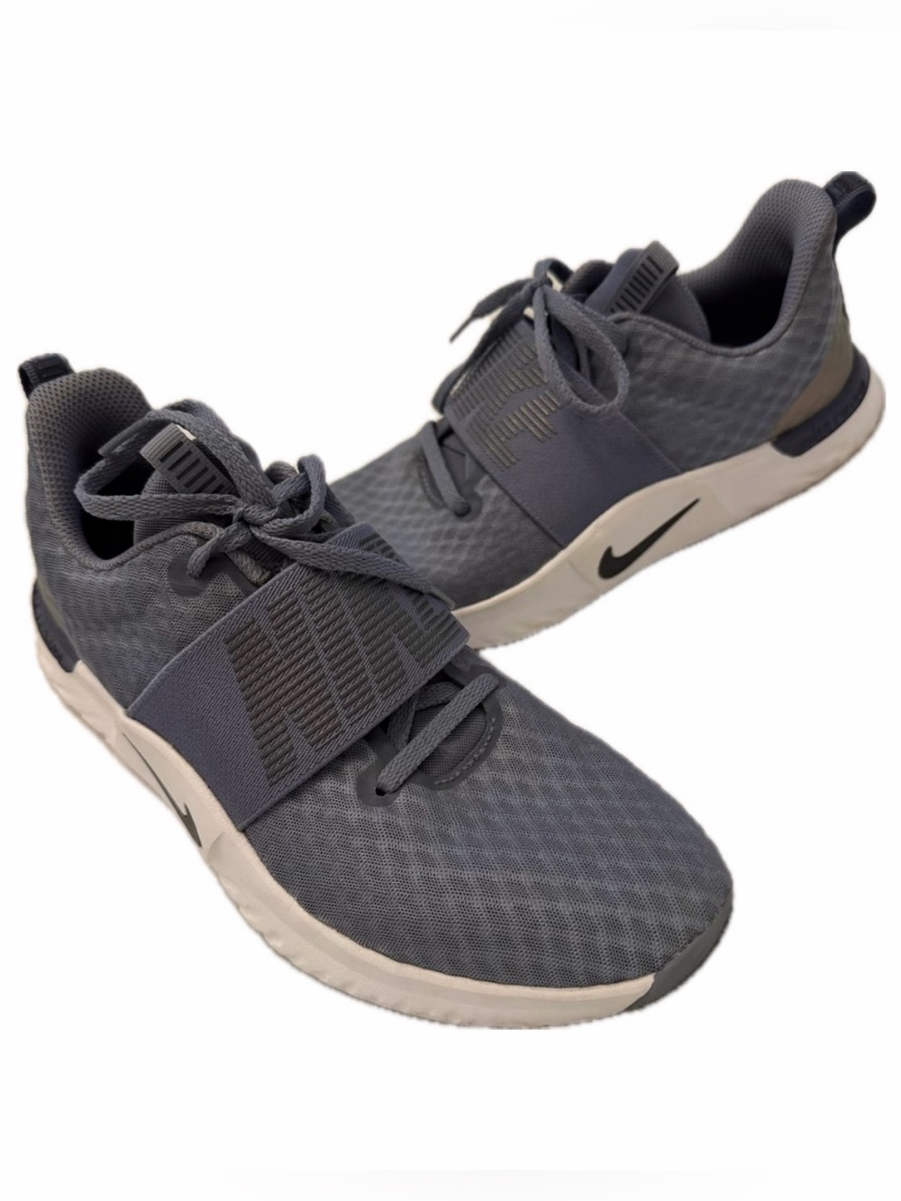 Nike Renew In-Season TR 9 Women's Training Shoes Size 8 Grey/Indigo